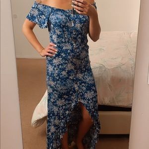 Off the shoulder dress